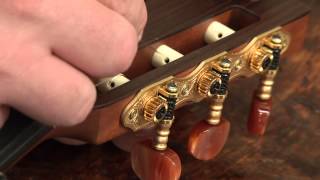 Restringing Your Classical Guitar [upl. by Yelknirb]