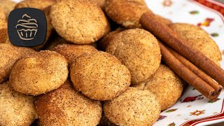 Köstliche Zimtkekse  Schnell amp einfach  Snickerdoodle Cookies  Weihnachtsplätzchen Rezept [upl. by Crosby]