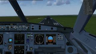 Flightgear Tunisair A320 Landing at Carthage Tunisia  Showcasing the Livery I Made [upl. by Eidnim216]