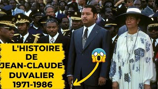 Histoire DHaiti Le Gouvernement Du President Jean Claude Duvalier 19711986 [upl. by Eybba]