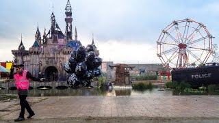 Banksy Dismaland Theme Park Tour [upl. by Ebbarta]