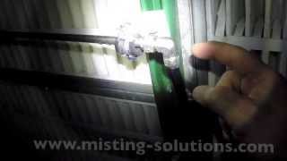 Static Buildup with Water  Deionized Water  High Pressure Humidification Misting [upl. by Ardisj]