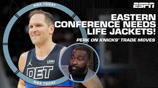 The EC needs to get life jackets 🛟  Perk is all in on the Knicks trade deadline moves  NBA Today [upl. by Itram]