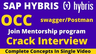 hybris interview question with answersSAP commerceOCCfunctionaltrainingJAVA Backoffice [upl. by Vaden]