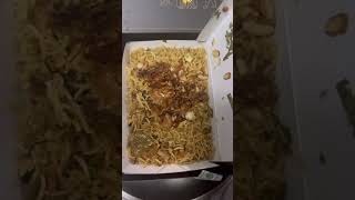 Behrouz the royal biryani review biryani behrouzbiryani foodreview biryanilovers ytshorts [upl. by Ativahs]