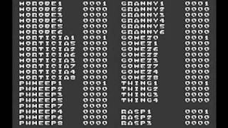 SNES Addams Family Values hidden Debug Menu [upl. by Itsim684]