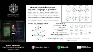 Stanislas Dehaene  Symbols and languages A hypothesis about human singularity [upl. by Ninon]