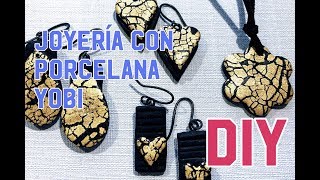 COMO HACER BISUTERÍA CON PORCELANA diseña y crea tus piezas DIY TRUCOS Y TÉCNICAS MANUALIDADES [upl. by Odrahcir804]