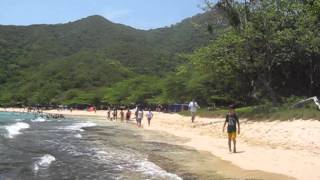 Playa del Muerto o playa Cristal en Parque Tayrona Santa Marta Colombia [upl. by Atiuqnahs427]