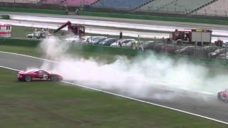 Crash  Ferrari Challenge Hockenheim 31082013 [upl. by Paresh]