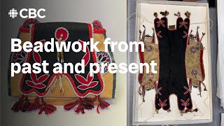 Old Métis saddle meets modern beadwork in Switzerland [upl. by Volnak]