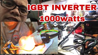 IGBT transistor is more durable to use in inverter Have you tried using it 12volts to 260 volts [upl. by Ahtebat]