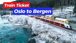 How to Book Train Ticket Oslo to Bergen  Train Ticket Oslo to Bergen [upl. by Othilie58]