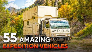 55 Most Amazing Expedition Vehicles That Can Conquer Any Challenge [upl. by Tnahs959]