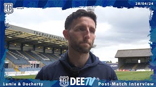 Ricki Lamie amp Tony Docherty  Celtic PostMatch Interview  Now Available on DeeTV [upl. by Enrahs]