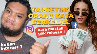 Cara targeting facebook ads untuk orang kaya berkelas interest apa   FacebookAdsAntiDukun37 [upl. by Janel]