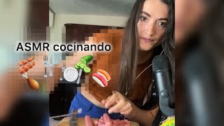 ASMR cocinando 🧑‍🍳 una de mis actividades diarias en un asmr 😊😊😊😊😊😌😌🧑‍🍳🧑‍🍳🧑‍🍳🧑‍🍳 [upl. by Dorkas]