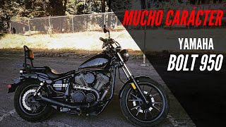 Yamaha BOLT 950 Review  Una Japonesa a la Americana [upl. by Nehtanoj]