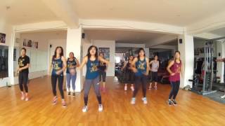 Zumba Nepal  Funtastic pani paryo Nepali Female Fitness  Krisha Shrestha [upl. by Nwahsuq]