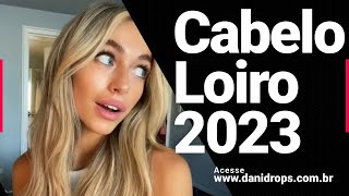 Cabelo Loiro 2023  Veja as melhores tonalidades de cabelo loiro que são tendência [upl. by Booma]