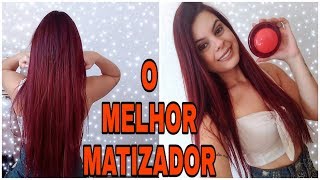 COMO MATIZAR O CABELO VERMELHO [upl. by Pearla]