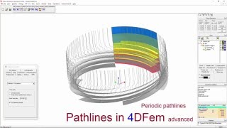 VEL Studio Postprocessing Advanced Pathlines in 3DFem New in 69 [upl. by Corby]