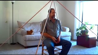 Chakra Cleansing Chakra Balancing Chakra Clearing Copper Pyramid [upl. by Hannej]