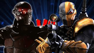 Deadshot vs Deathstroke  Source Rap Battle [upl. by Asiole354]