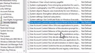 Changing UAC Behavior via Group Policy Object [upl. by Bryn]