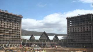 Disneys Aulani Resort in Hawaii  Construction TimeLapse [upl. by Tilden]