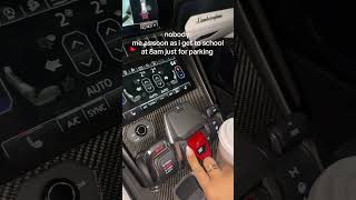 Driving Lamborghini Urus to school automobile car racing fun performance meme comedy funny [upl. by Nesnar]