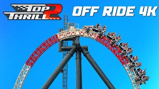 Top Thrill 2 OffRide Footage From Opening Day 4K Cedar Point  Non Copyright [upl. by Einnoj]