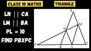 Important question of triangles for class 10 CBSE  olympiad  competitive exams maths [upl. by Aiyot102]