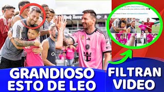 🤗¡MARAVILLOSO🤗 FILTRAN IMÁGENES de la BRUTAL REACCIÓN de LIONEL MESSI que ha ENAMORADO a TODOS 🔴 [upl. by Adni304]