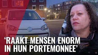 Parkeerprobleem Holendrecht bewoners beboet na fout parkeren [upl. by Angelo102]