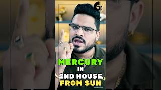 Mercury in 2nd House from Sun Challenges and Hardships in Life [upl. by Nnylyahs71]