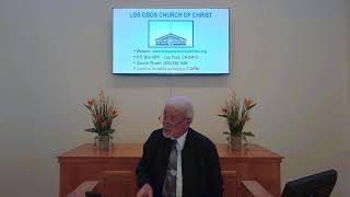 Los Osos Church of Christ AM Worship Service 111024 [upl. by Durer]