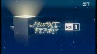 Raiuno  Bumper natalizio quotBuone Feste da RAI 1quot  Dicembre 2010 [upl. by Son]