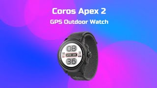 Coros Apex 2 Review from Gadget Flow [upl. by Santa]