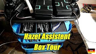 Toolbox Tour Hazet Assistent 162N Trolley [upl. by Naols]