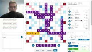 Scrabble game with commentary no216 [upl. by Anitsua]