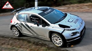 Test Pre Rallye MonteCarlo 2024  Nikolay Gryazin  Yohan Rossel  Citroën Sport Passats de canto [upl. by Amat]