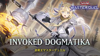 Invoked Dogmatika  Dogmatika Ecclesia the Virtuous  Ranked Gameplay YuGiOh Master Duel [upl. by Aicetal]