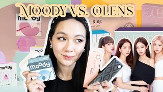 OLENS VS MOODY LENSReview ComparisonsClose Up etc [upl. by Bodi]