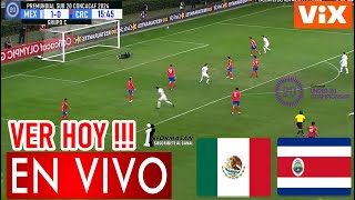 En Vivo México vs Costa Rica PARTIDO JUEGAN MEXICO VS COSTA RICA PARTIDO CUARTOS DE FINAL Sub 20 [upl. by Tamsky999]