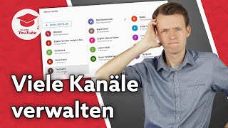 Mehrere YouTubeKanäle mit einem GoogleAccount betreiben [upl. by Aura849]