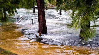 Raging Dam amp Downstream Flooding [upl. by Favin]