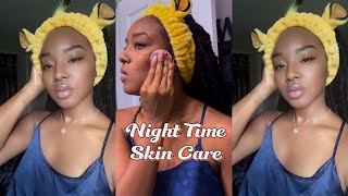 Night Time•Skincare Routine [upl. by Dnyletak521]