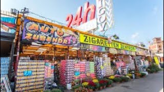 Polenmarkt Slubice 2022 Zigaretten Feuerwerk und Alkohol billig  Wow billig Benzin [upl. by Sheply101]