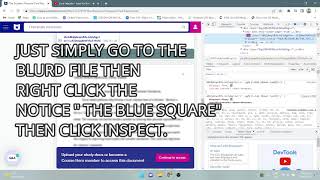 UNBLUR COURSE HERO USING INSPECT TOOL [upl. by Colver850]